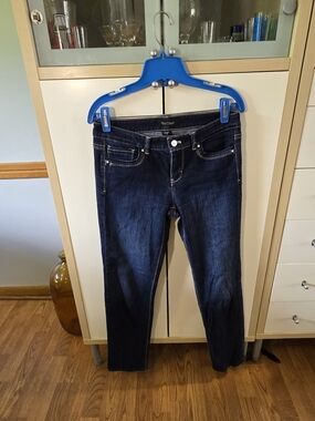 White House Black Market Dark Indigo Skinny Jeans